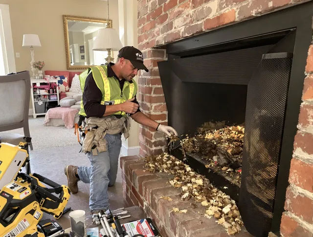 Safe screening installation by La Mirada Chimney Sweep in La Mirada, CA