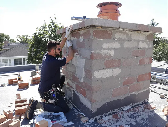 Advanced chimney repair process by La Mirada Chimney Sweep in La Mirada, CA