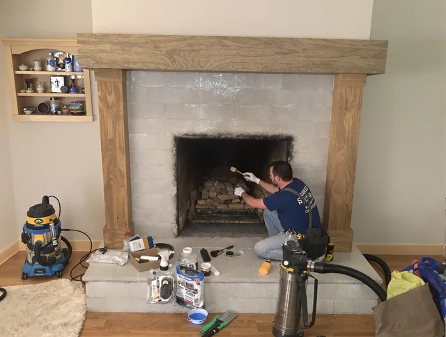 Detailed creosote removal process by La Mirada Chimney Sweep in La Mirada, CA