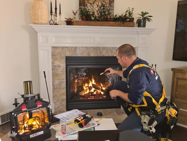 Safety-focused fireplace inspection by La Mirada Chimney Sweep in La Mirada, CA